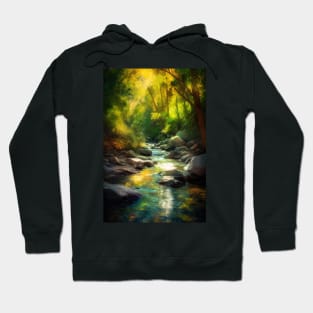 Magical Forest Camping - Enchanting Art Prints, Apparel, and Gear Hoodie